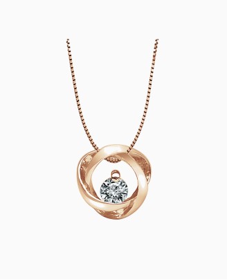 Silver Diamond Pendant