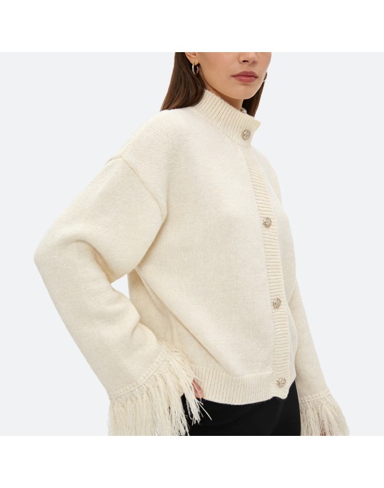 Women’s Round-Neck Cardigan