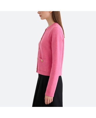 Women’s Pink Loose Cardigan