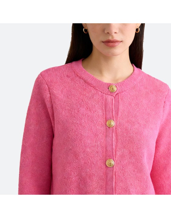 Women’s Pink Loose Cardigan