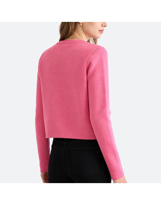 Women’s Pink Loose Cardigan