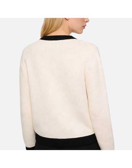 Casual Cropped Cardigan