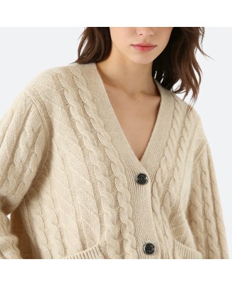 Women's Thick Knit Cardigan
