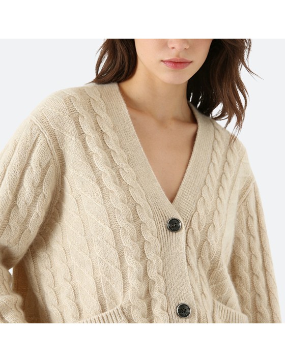 Women's Thick Knit Cardigan