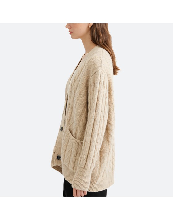 Women's Thick Knit Cardigan