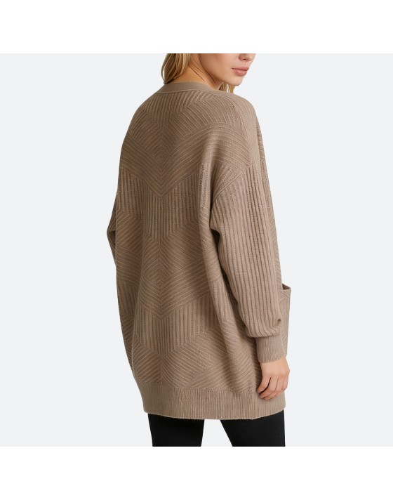Loose Cashmere Cardigan