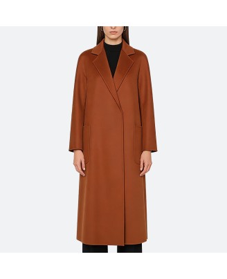 Reversible Long Wool Coat