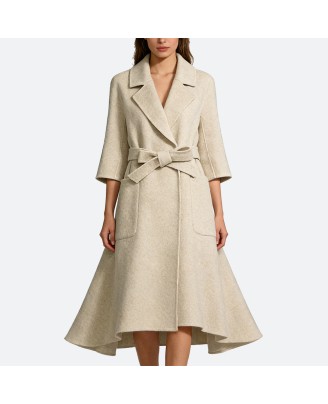 Fashion Alpaca Wool Coat