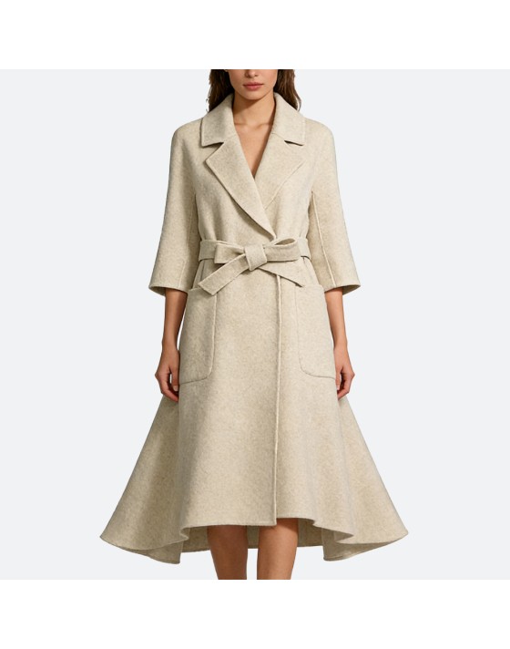 Fashion Alpaca Wool Coat