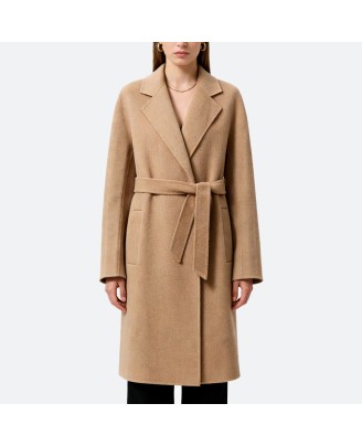 Elegant Double-Faced Cashmere Coat