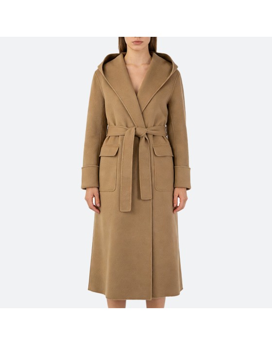 Elegant Hooded Coat
