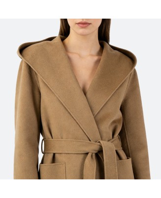 Elegant Hooded Coat