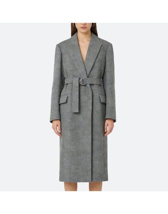 Double-Faced Long Wool Coat