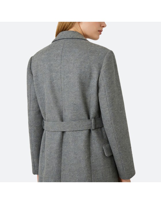 Double-Faced Long Wool Coat