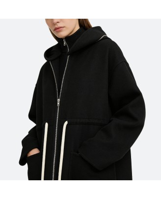 Long Wool Fashion Coat
