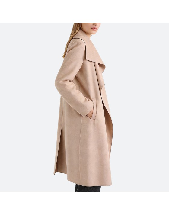 Elegant Large Lapel Coat