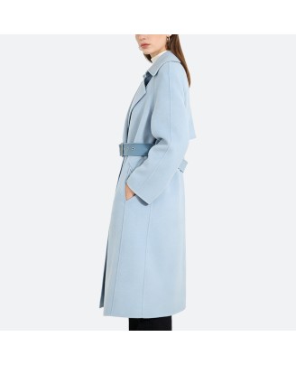 Double-Layer Wool Coat