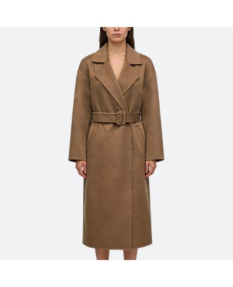Elegant Long Wool Coat