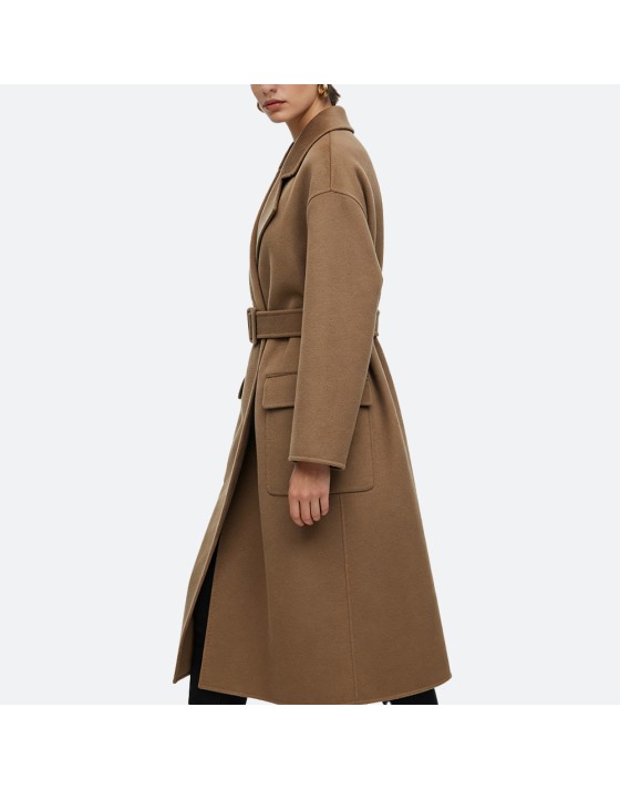 Elegant Long Wool Coat