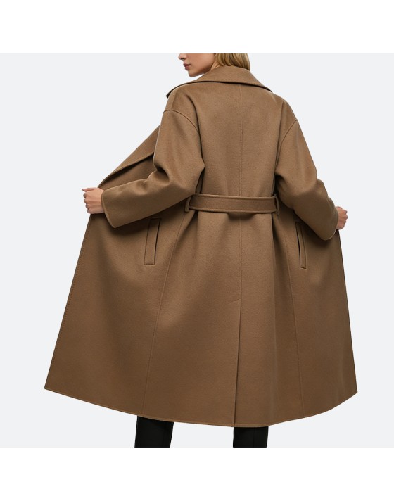 Elegant Long Wool Coat
