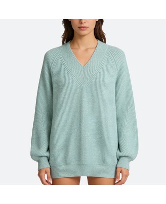 V-Neck Pullover Sweater