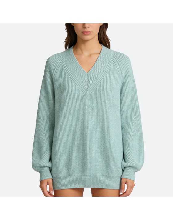 V-Neck Pullover Sweater
