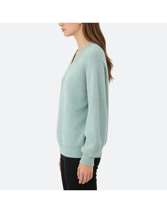 V-Neck Pullover Sweater