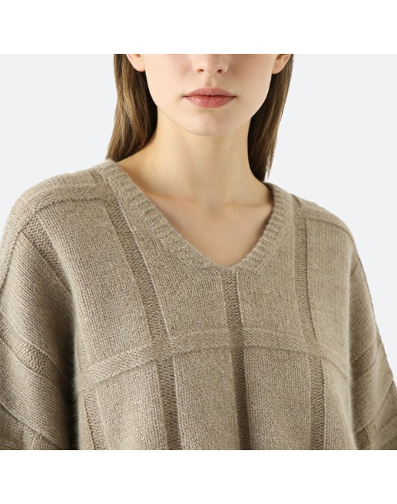 Loose Lazy-Style Pullover Sweater