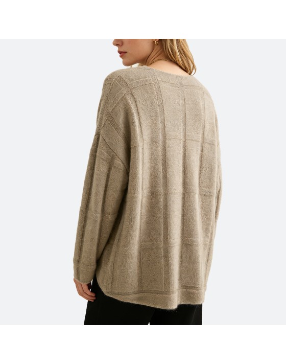 Loose Lazy-Style Pullover Sweater