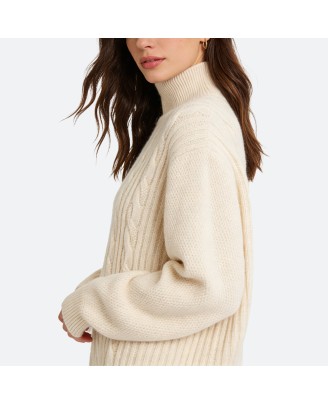 Women's Cashmere Turtleneck Sweater