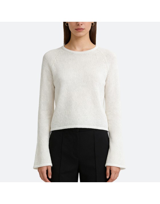 Gray Casual Knitted Pullover