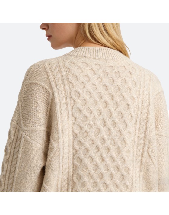 Women's V-neck pure cashmere sweater