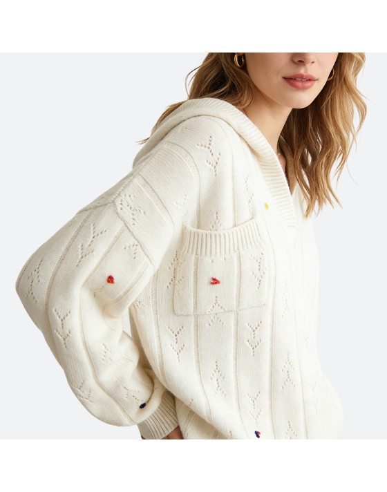 Colorful 3D Pullover Sweater