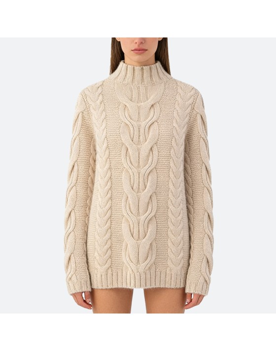 Winter Cable Knit Sweater
