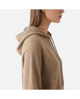 Women's Hooded Cashmere Sweater
