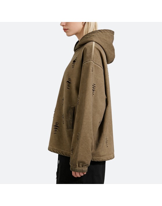 Vintage Distressed Hoodie