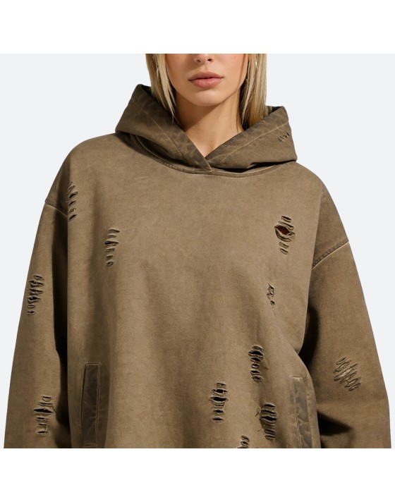 Vintage Distressed Hoodie