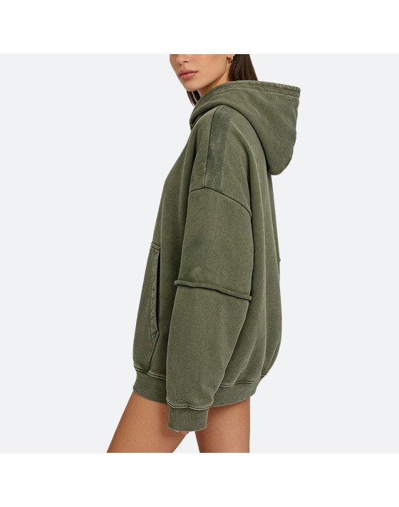 Casual Washed Hoodie