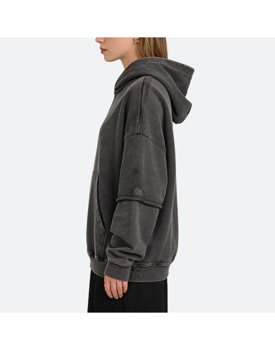 Comfortable washed hoodie