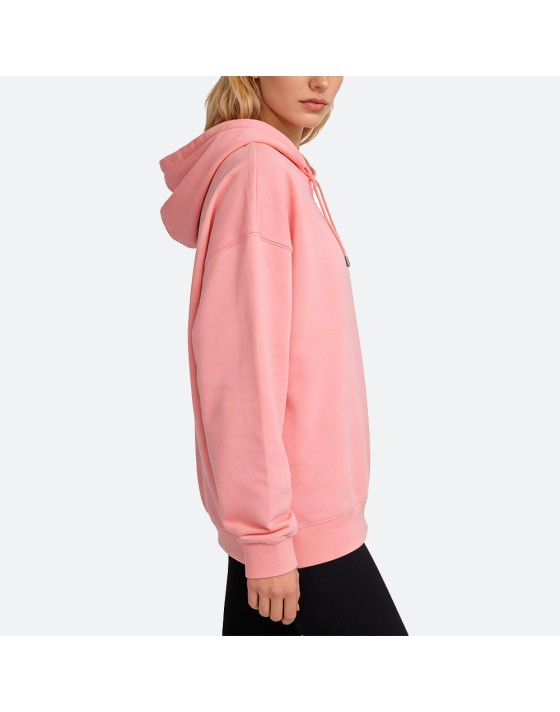 Solid Color Drawstring Hoodie