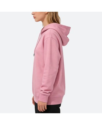Cotton Long-Sleeve Loose Hoodie