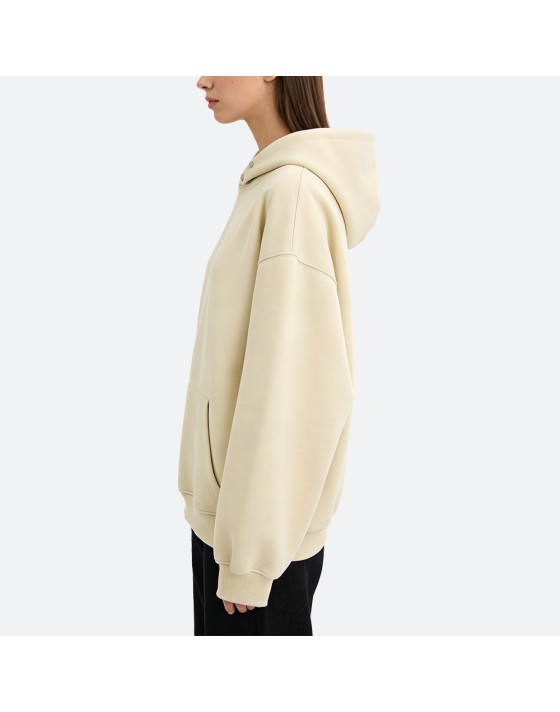 Solid Color Drop Shoulder Hoodie