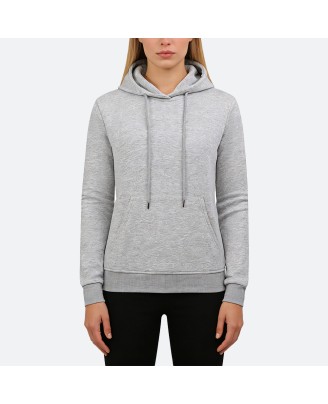 Gray Slim-Fit Hoodie