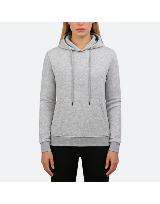 Gray Slim-Fit Hoodie