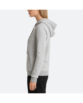 Gray Slim-Fit Hoodie