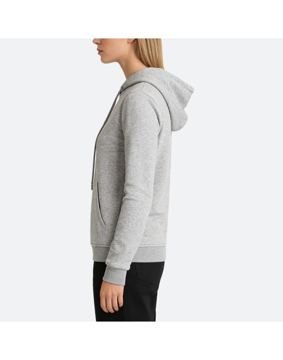 Gray Slim-Fit Hoodie