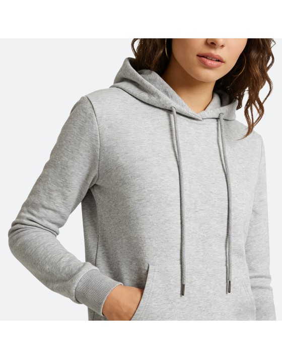 Gray Slim-Fit Hoodie