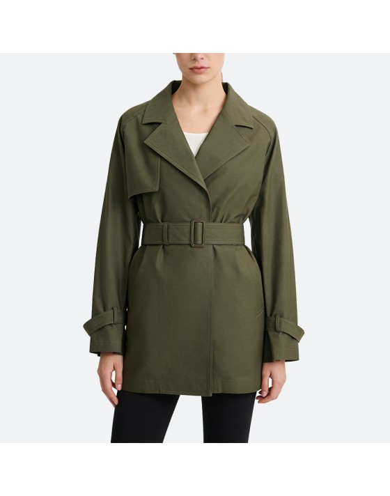 Casual Short Women's Trench Coat