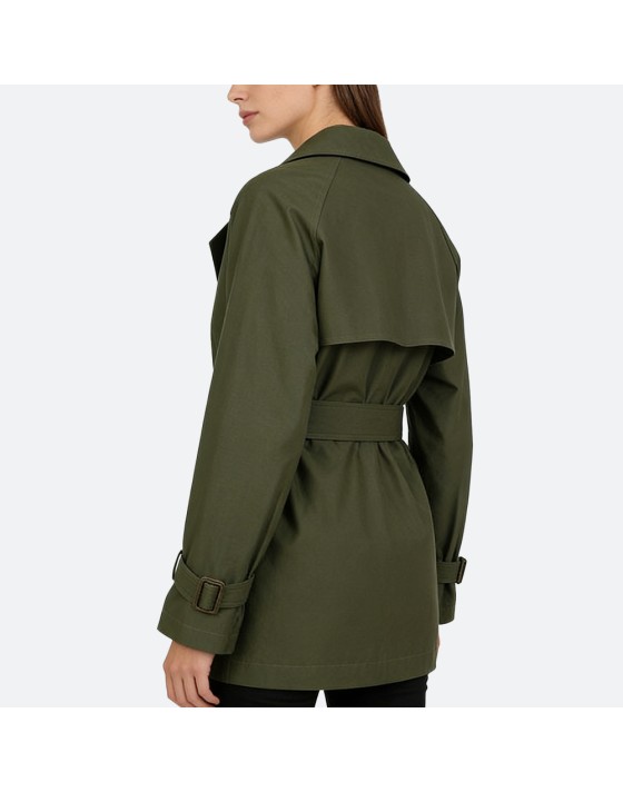 Casual Short Women's Trench Coat Casual Short Women's Trench Coat