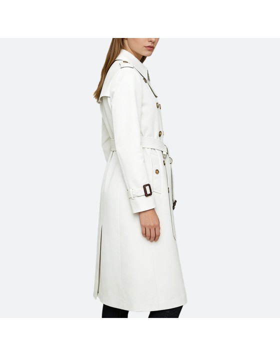 Stylish Reversible Women's Trench Coat